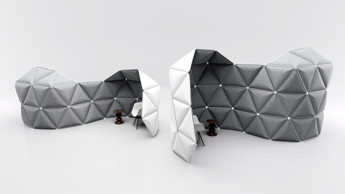 KIVO structure spatiale pour open space par Alexander Lorenz