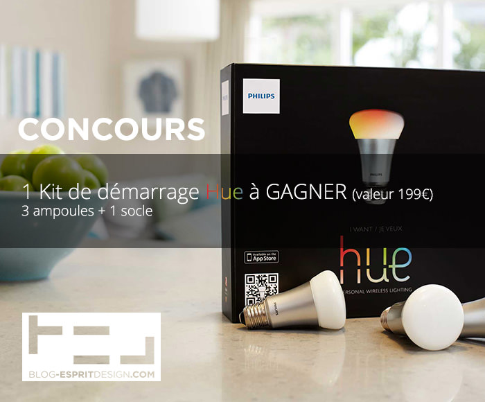 CONCOURS votre kit Philips HUE à GAGNER - Le Gagnant