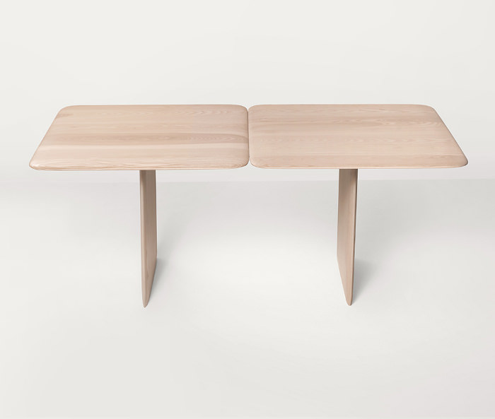 Collection Poise table et banc par Box Clever