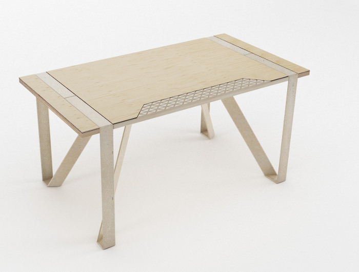 Mobilier recyclable PlayWood par Stefano Guerrieri