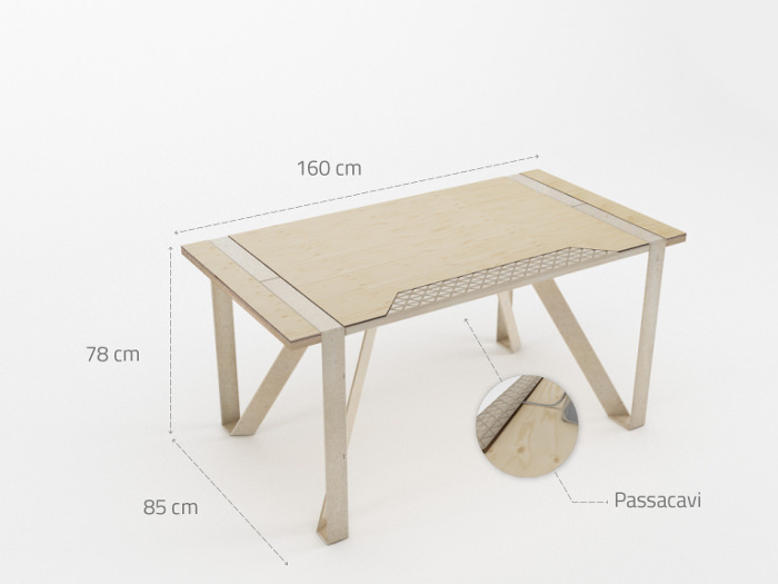 Mobilier recyclable PlayWood par Stefano Guerrieri