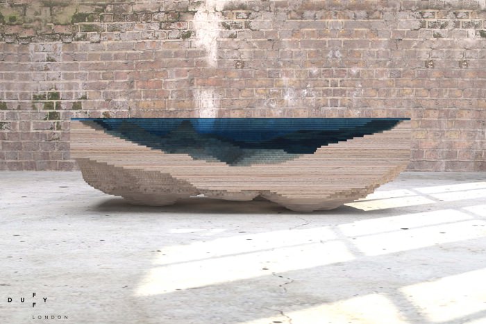 Table ABYSS explore les fonds marins par Duffy London