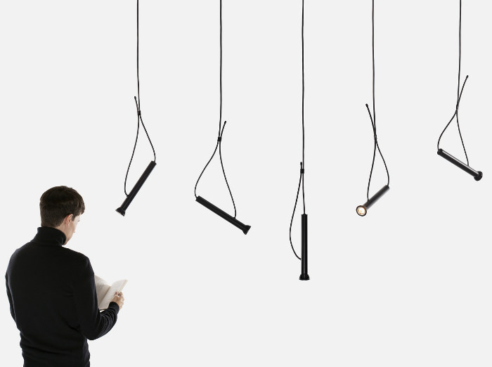 Lampe suspendue LASSO par Quentin de Coster 