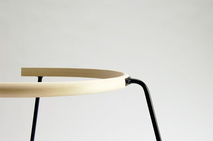 NOBU chaise à bascule design danois par Rasmus Warberg