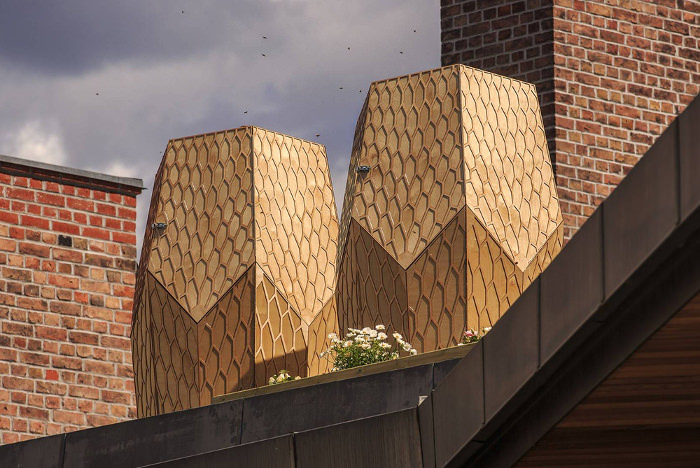 Vulkan Beehive les ruches urbaines par Snohetta