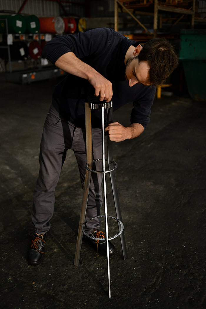 Coup de coeur PDW 2014 : Tables engrenage GEARS par Amaury Poudray