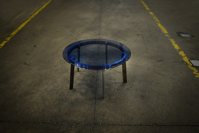 Coup de coeur PDW 2014 : Tables engrenage GEARS par Amaury Poudray