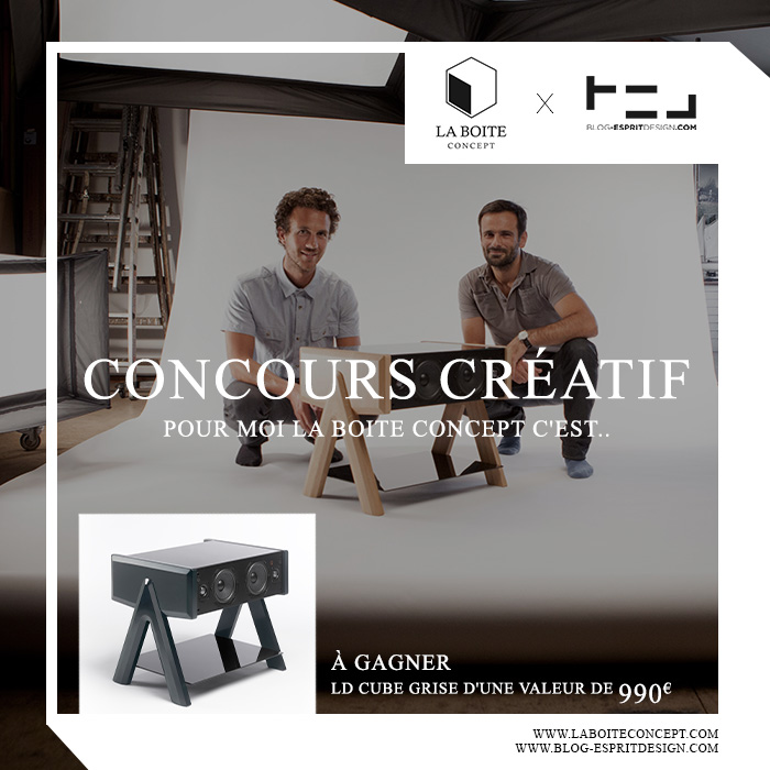 CONCOURS CRÉATIF votre LD Cube à GAGNER avec La Boite Concept