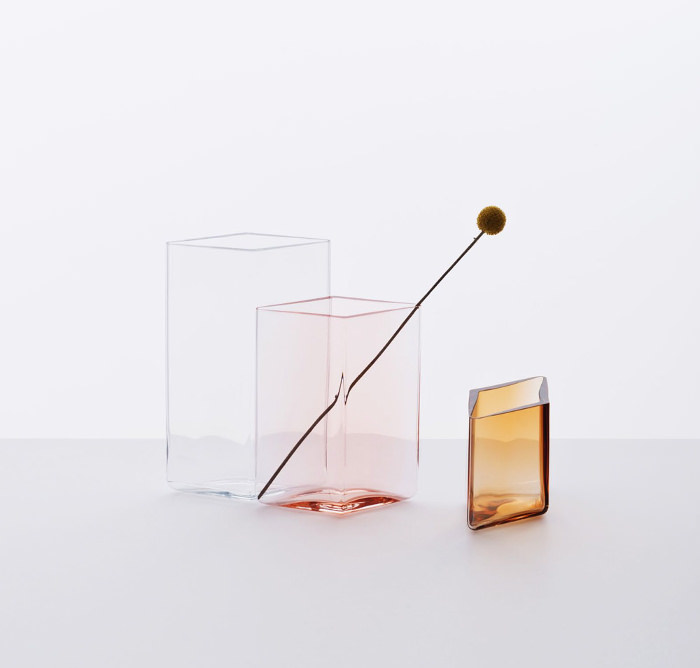 Collection de Vases colorés Ruutu Vases par Ronan et Erwan Bouroullec 