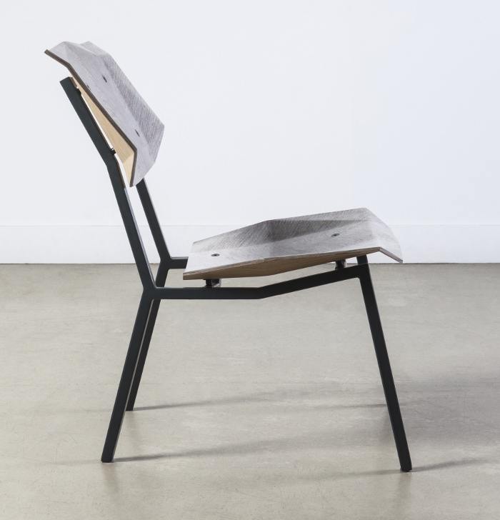 New Hybrids la chaise en papier NewspaperWood par Mieke Meijer