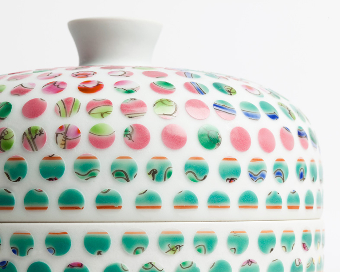 PORCELAINE SPOTTED PAR HANS TAN STUDIO