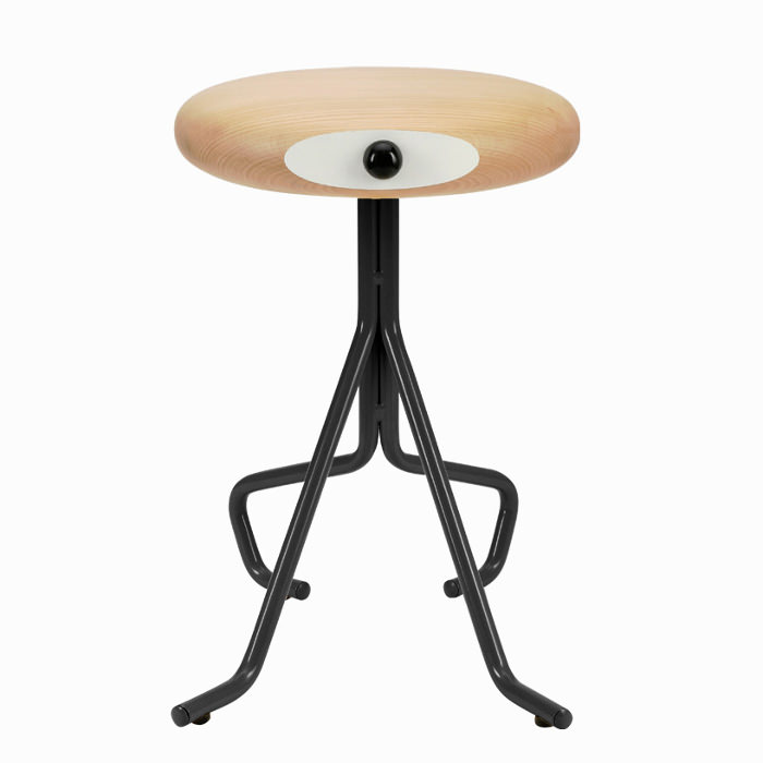 Companion tabouret poétique par Phillip Grass