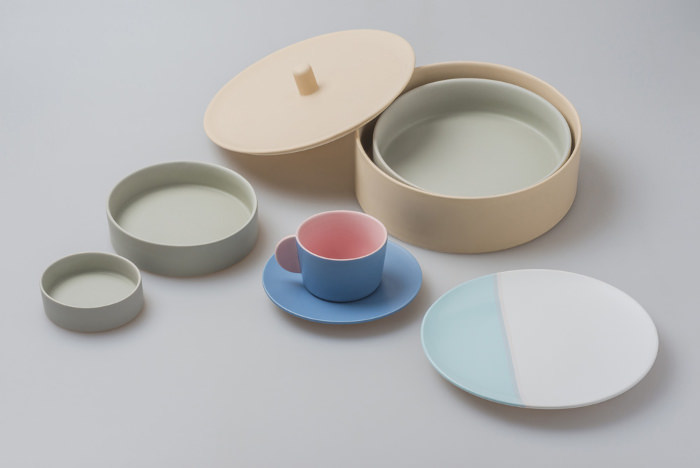 Gathering Series couleurs pour table par Chiandchi Studio