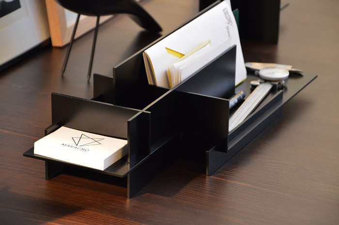 MSDO Mircro architecture steel desk organizer