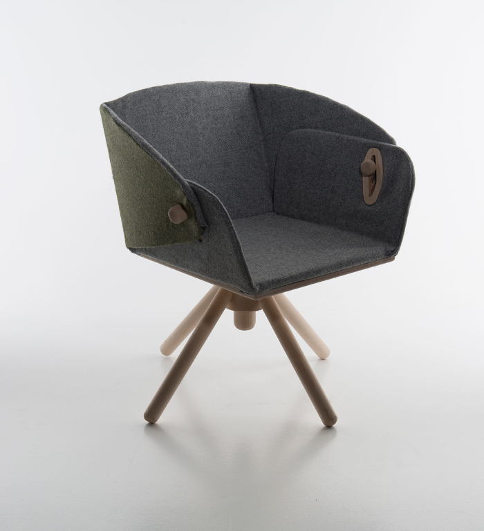 PROJET ÉTUDIANT : FAUTEUIL DEUX POSITIONS PAR KAREN NAALSUND - 2014