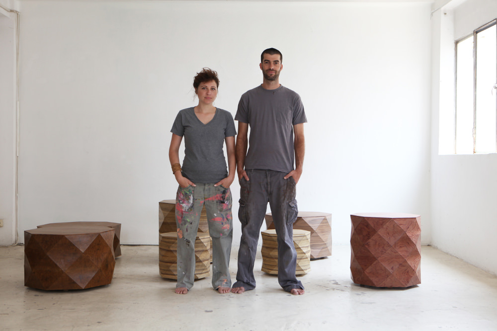 Interview : Orli Tesler et Itamar Mendelovitch designers textile de bois