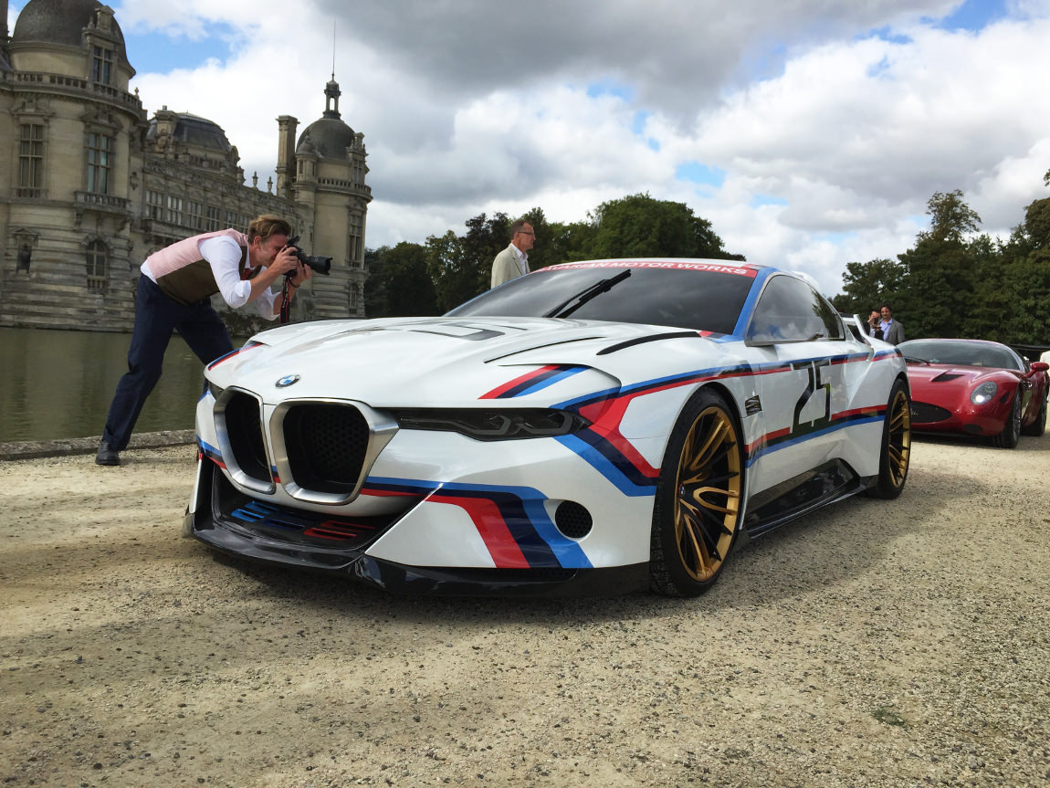 BMW 3.0 CSL Hommage “R”, Best of Show du “Concours d’Élégance”.