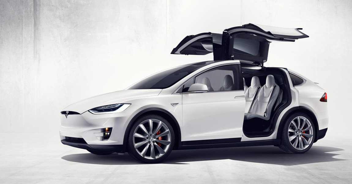 Tesla voiture Model X nouvel SUV Tesla