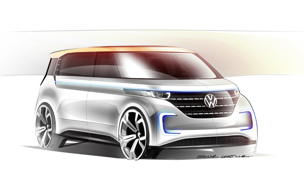 BUDD-e le nouveau combi par Volkswagen