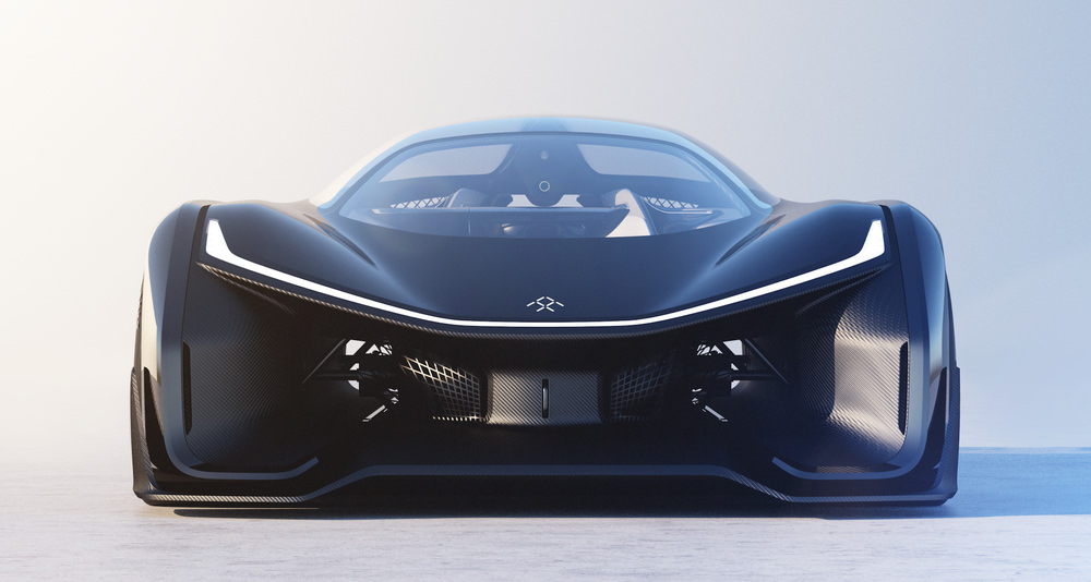 Faraday Future FFZERO1 concept car futuriste