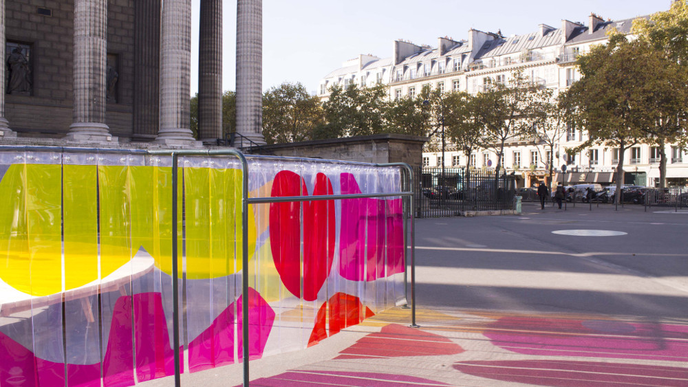 Vitraux urbains par Clémentine Pellegrin