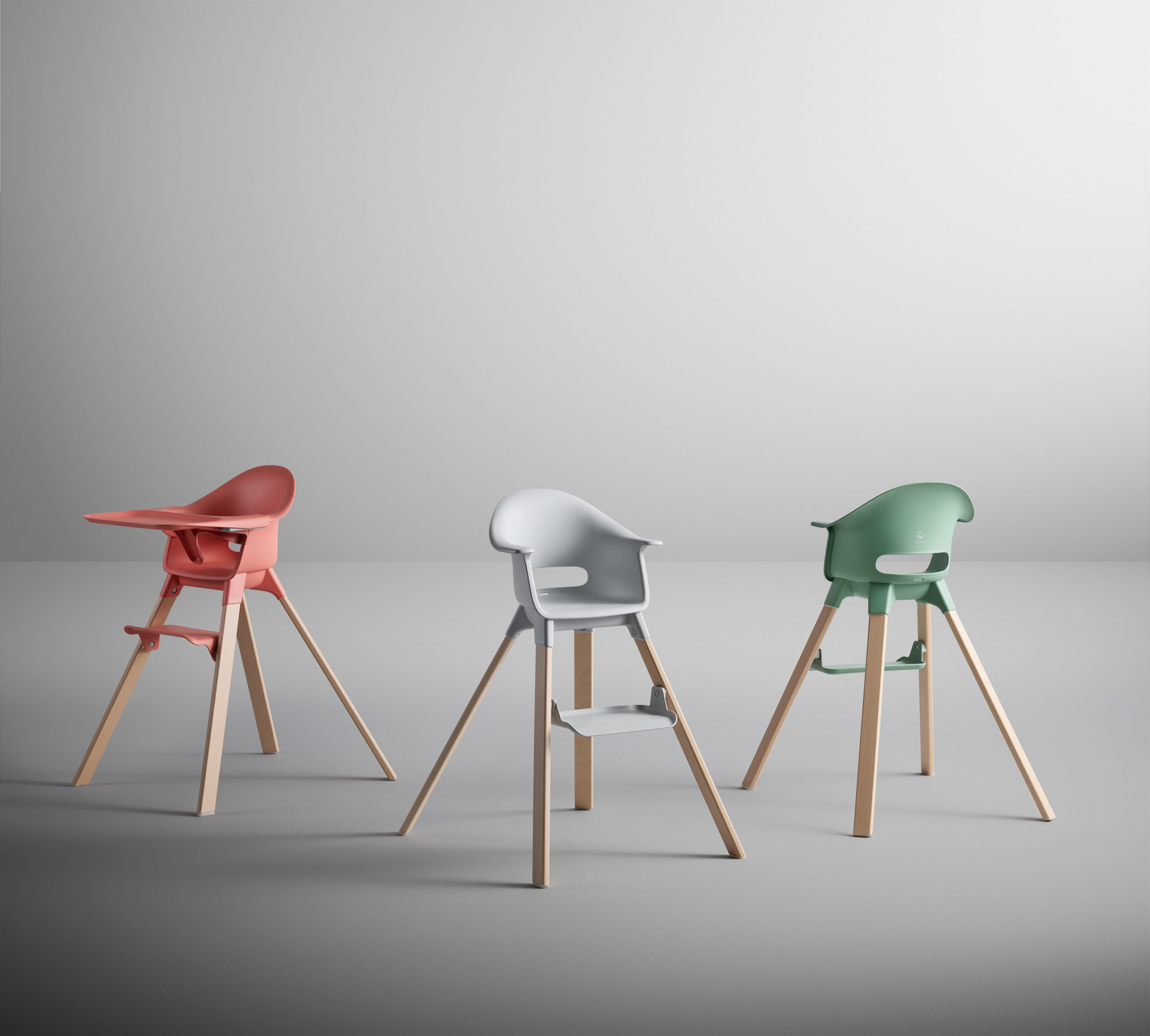 Stokke Clikk la chaise haute par le studio Permafrost