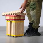 Innocent : une série de blocs de bois à assembler par Takuto Ohta